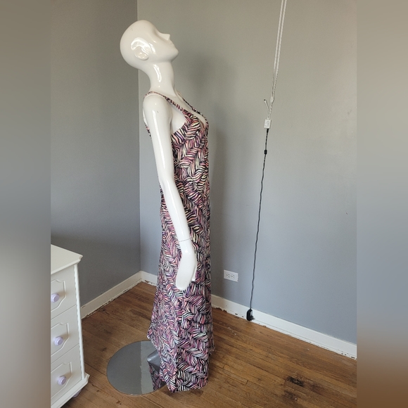 Nasty Gal Abstract Zebra Maxi Gown, VGUC, Size 6 - Picture 3 of 11